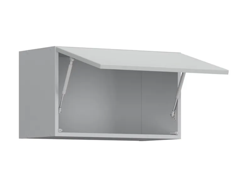 Кухонный шкаф BRW Top Line 60 см с наклонной столешницей серый глянец, серый гранола/серый глянец TV_GO_60/36_O-SZG/SP фото №3