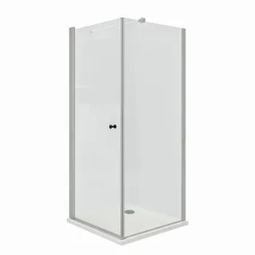 IKEA OPPEJEN ОППЕЙЕН / FOTINGEN ФОТІНГЕН, кутовий душ з піддоном, 90x90x205 см 193.262.49 фото