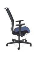 Крісло комп'ютерне офісне обертове HALMAR GULIETTA, спинка - сітка, сидіння - чорний / синій - ERF6026 фото thumb №5