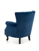 Кресло мягкое HALMAR TITAN темно-синее фото thumb №3