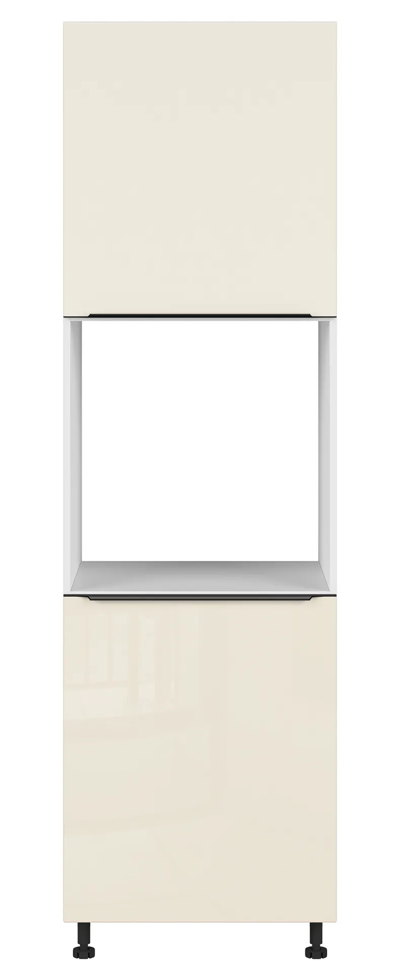 BRW Sole L6 60 см левосторонний кухонный шкаф магнолия жемчуг, альпийский белый/жемчуг магнолии FM_DPS_60/207_L/L-BAL/MAPE фото №1