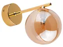 BRW Настенный светильник Estera из металлического стекла золотого цвета 087749 фото thumb №8