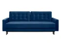 BRW Трехместный диван-кровать Bloom с велюровым хранилищем, темно-синий, Соло 263 синий SO3-BLOOM-LX_3DL-G1_B87958 фото thumb №1