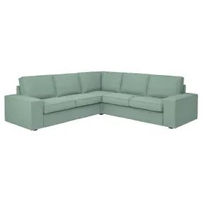 IKEA KIVIK КІВІК, кутовий диван, 4-місний, Талміра світло-зелена 694.847.31 фото
