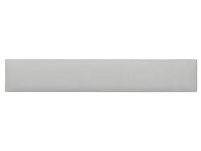 BRW м'яка прямокутна панель 90x15 см світло-сірого кольору 081239 фото