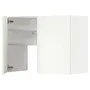 IKEA METOD МЕТОД, навесной шкаф д / вытяжки / полка / дверь, белый / гавсторпский бежевый, 80x60 см 495.044.19 фото
