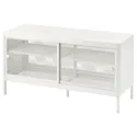 IKEA MACKAPÄR МАККАПЭР, скамья с отделен / раздвижные дверцы, белый, 100x37 см 205.444.87 фото thumb №1