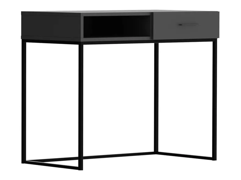 Письменный стол BRW Modeo, 100х55 см, графит BIU1S_8-GF/GF фото №1
