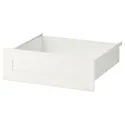 IKEA SANNIDAL САННИДАЛЬ, ящик, белый / белый, 60x57x20 см 394.378.35 фото thumb №1