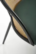Кухонний стілець HALMAR K508 темно-зелений фото thumb №8