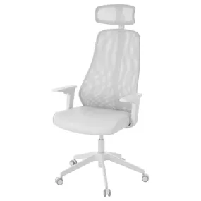 IKEA MATCHSPEL МАТЧСПЕЛЬ, геймерське крісло, БОМСТАД світло-сірий 905.715.28 фото