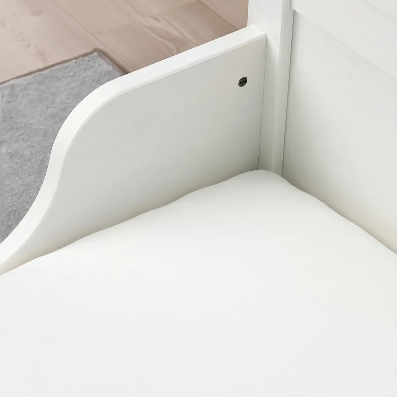 IKEA LEN ЛЕН, простыня натяжная, белый, 80x130 см 104.652.68 фото №3