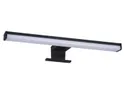 BRW Настінний світлодіодний світильник для ванної кімнати Astim LED алюмінієвий чорний 083926 фото thumb №1