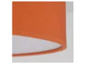 BRW Стельовий тканинний 4-х точковий світильник Nicola помаранчевий 094961 фото thumb №3