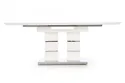 Обеденный стол раскладной HALMAR LORD 160-200x90 см, белый фото thumb №8