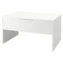 IKEA ÖSTAVALL ОСТАВАЛЛ, регулируемый журнальный стол, белый, 90 см 005.300.66 фото thumb №2