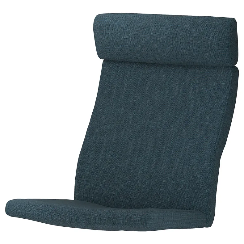 IKEA POÄNG ПОЕНГ, подушка для крісла, ХІЛЛАРЕД темно-синій 903.624.69 фото №1