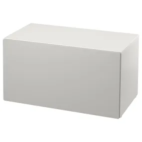 IKEA SMÅSTAD СМОСТАД, скамья с отделением для игрушек, белый / серый, 90x52x48 см 893.891.58 фото