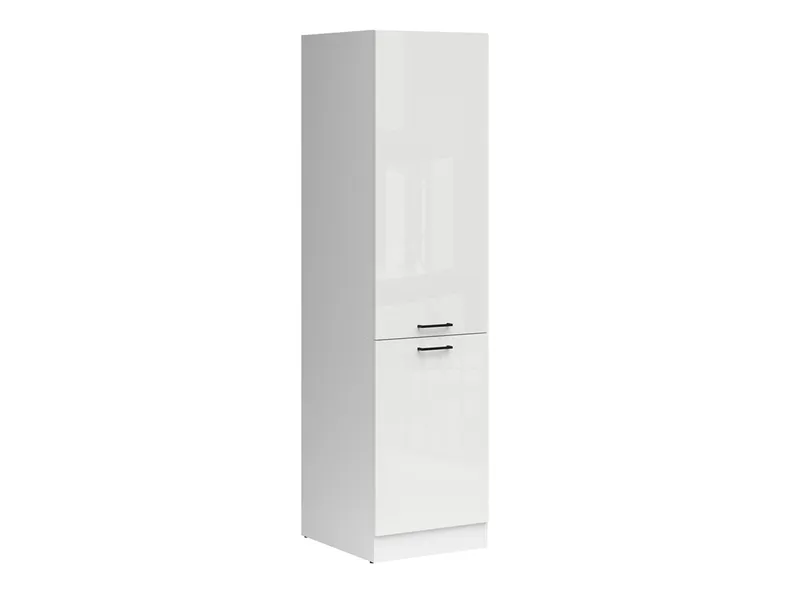 BRW Базовый шкаф для кухни Junona Line высотой 50 см правый мел глянец, белый/мелкозернистый белый глянец D2D/50/195_P-BI/KRP фото №2