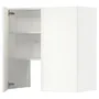 IKEA METOD МЕТОД, навесной шкаф д / вытяжки / полка / дверь, белый / гавсторпский бежевый, 80x80 см 095.043.41 фото