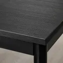 IKEA SANDSBERG САНДСБЕРГ / STIG СТІГ, барний стіл і 2 барні стільці, чорний/чорний, 67x67 см 294.702.17 фото thumb №3
