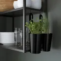 IKEA ENHET ЕНХЕТ, кутова кухня, антрацитовий, сірий каркас фото thumb №11