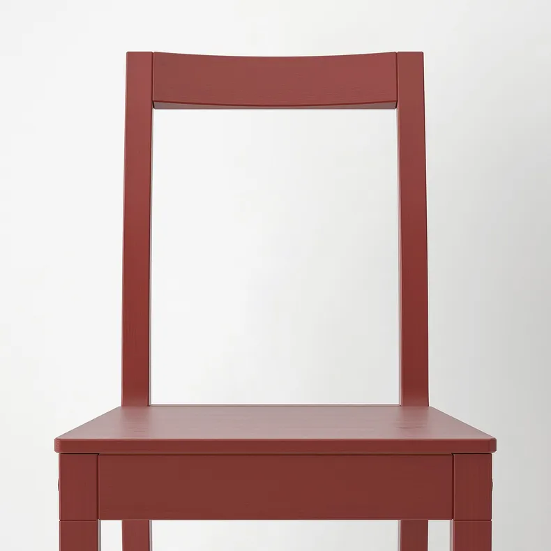 IKEA PINNTORP ПІННТОРП, стілець, червона морилка 405.294.76 фото №8