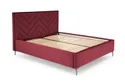 Узголів'я ліжка HALMAR MODULO W1 160 см бордового кольору. Моноліт 59 фото thumb №5