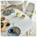 IKEA VEDBO ВЕДБУ, стіл обідній, білий, 160x95 см 104.174.56 фото thumb №5