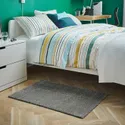 IKEA LANGSTED ЛАНГСТЕД, килим, короткий ворс, світло-сірий, 60x90 см 904.459.31 фото thumb №3