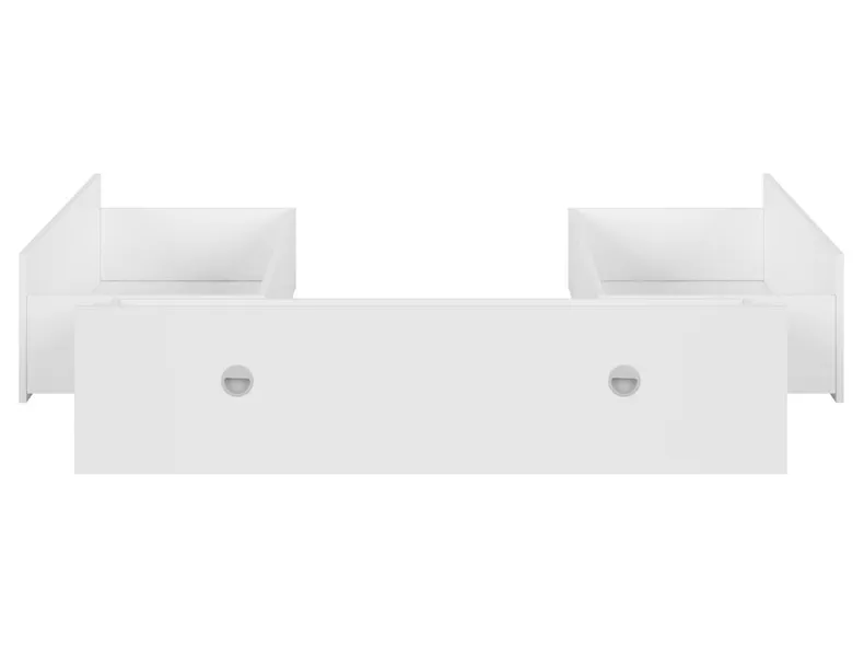 BRW Шухляди для ліжка LOZ3S/160 BRW NEPO PLUS, 124х30,5х48 см, білий LOZ3S/160_OPCJA-BI фото №2