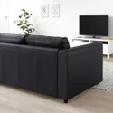 IKEA VIMLE ВІМЛЕ, 3-місний диван, Гранн/Бомстад чорний 993.066.43 фото thumb №3