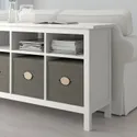 IKEA HEMNES ХЕМНЭС, консольный стол, белая морилка, 157x40 см 002.518.14 фото thumb №5