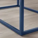 IKEA VIKHAMMER ВІКХАММЕР, приліжковий столик, синій, 40x39 см 705.838.29 фото thumb №5