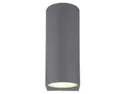 BRW Вуличний настінний світильник Veronika 15см 2-місний алюмінієвий сірий 093000 фото thumb №3