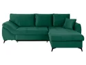 BRW Кутовий диван Asturia правобічний розкладний з ящиком для зберігання велюровий зелений NA-ASTURIA-2F.RECBK-GA_BBF2F0 фото thumb №1