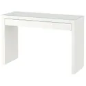 IKEA MALM МАЛЬМ, туалетный столик, белый, 120x41 см 102.036.10 фото thumb №1