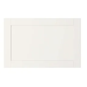IKEA HANVIKEN ХАНВИКЕН, дверь / фронтальная панель ящика, белый, 60x38 см 002.918.48 фото