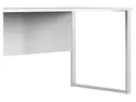 Офісний письмовий стіл BRW Office Lux, 160х73 см, сірий/сірий BIU/160/73-JSZ фото thumb №3
