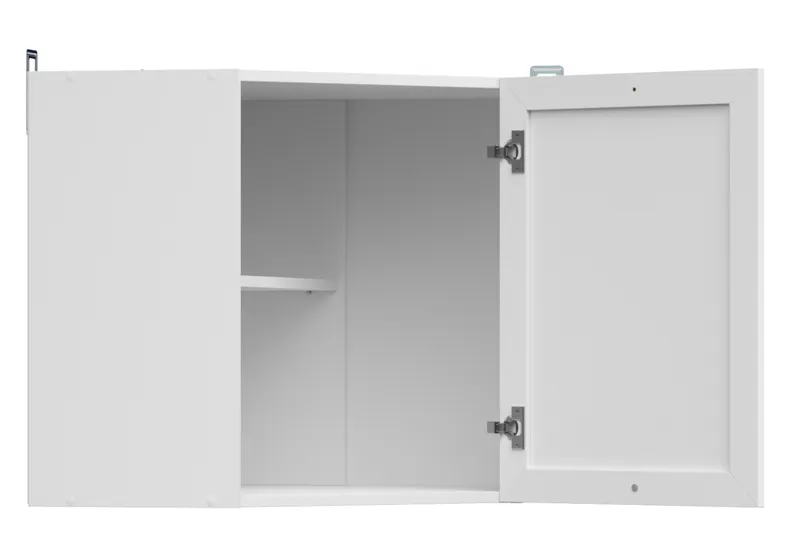 BRW Угловой верхний кухонный шкаф Junona Line 60 см левый/правый белый, белый GNWU/57_LP-BI/BI фото №4