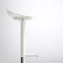 IKEA JANINGE ЯНІНГЕ, барний стілець, білий, 76 см 702.460.89 фото thumb №6