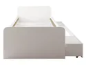 BRW Каркас кровати Boro 90x200 с 3 ящиками белый, белый LOZ3S/90A-BI фото thumb №3