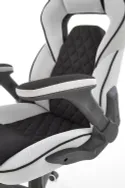 Крісло комп'ютерне офісне обертове HALMAR SONIC чорний / сірий, мембранна тканина фото thumb №4