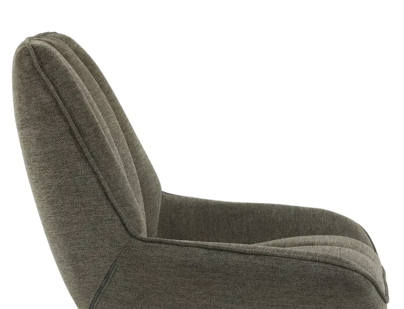 Кресло мягкое SIGNAL CELLA Brego, ткань: оливковый фото №4