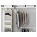 IKEA MULIG МУЛІГ, штанга для одягу, білий, 60-90 см 301.794.35 фото thumb №2