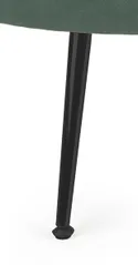Комплект ніжок для крісла/дивану HALMAR AMORINITO/AMORINITO XL, колір: чорний (1шт=10кл) фото thumb №1