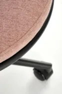 Крісло комп'ютерне офісне обертове HALMAR TALON рожевий, тканина фото thumb №10