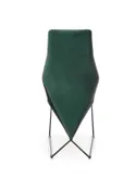 Кухонний стілець HALMAR K485 темно-зелений, чорний фото thumb №8
