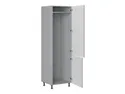 Шафа кухонна для вбудованого холодильника BRW Iris 60 см права ферро, гренола сіра/ферро FB_DL_60/207_P/P-SZG/FER фото thumb №3