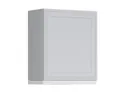 BRW Верхний кухонный шкаф Verdi 60 см с вытяжкой слева светло-серый матовый, греноловый серый/светло-серый матовый FL_GOO_60/68_L_FL_BRW-SZG/JSZM/BI фото thumb №2